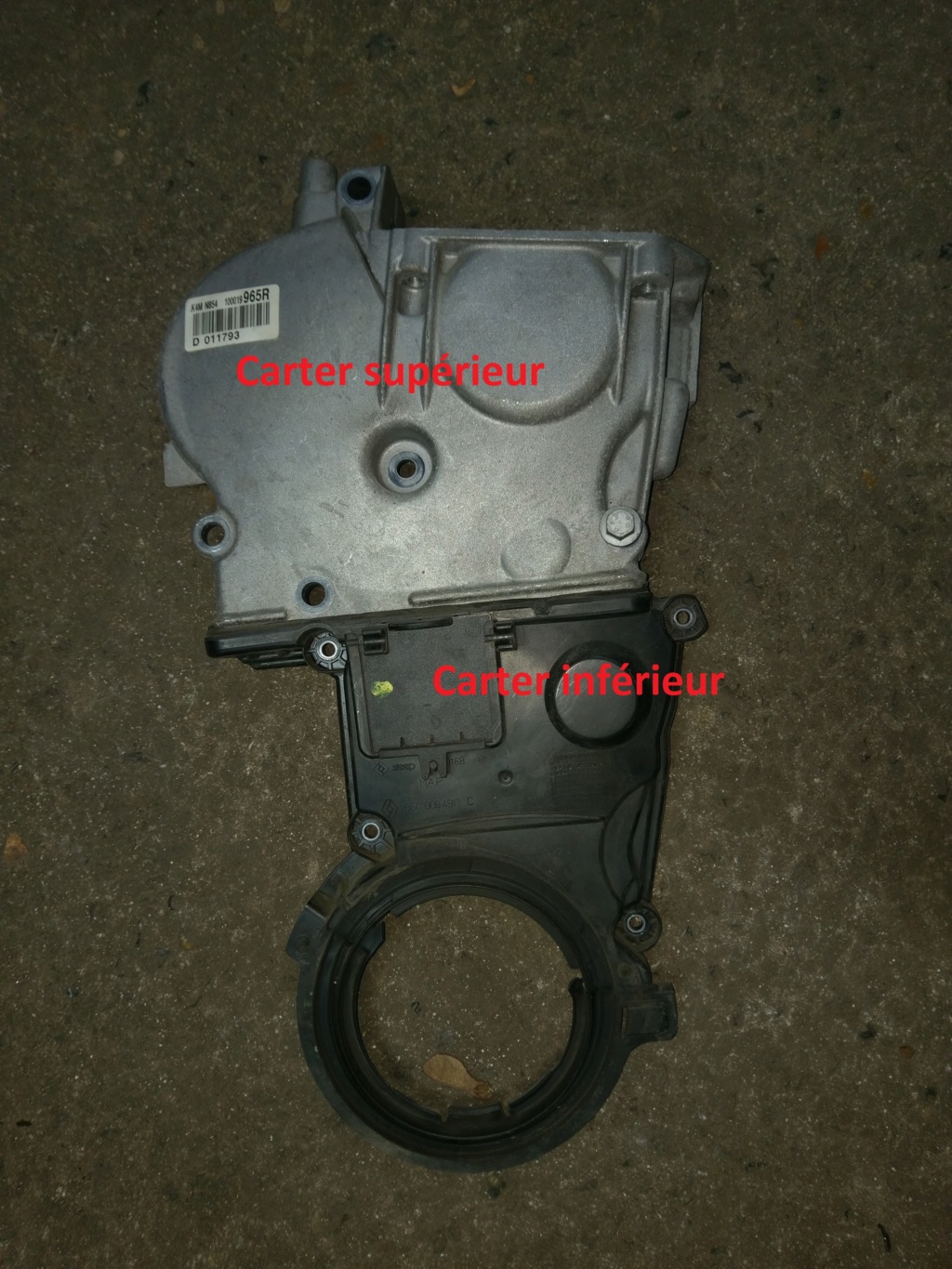 Tuto, Courroie distribution pour le 1.6L 16v Carter11