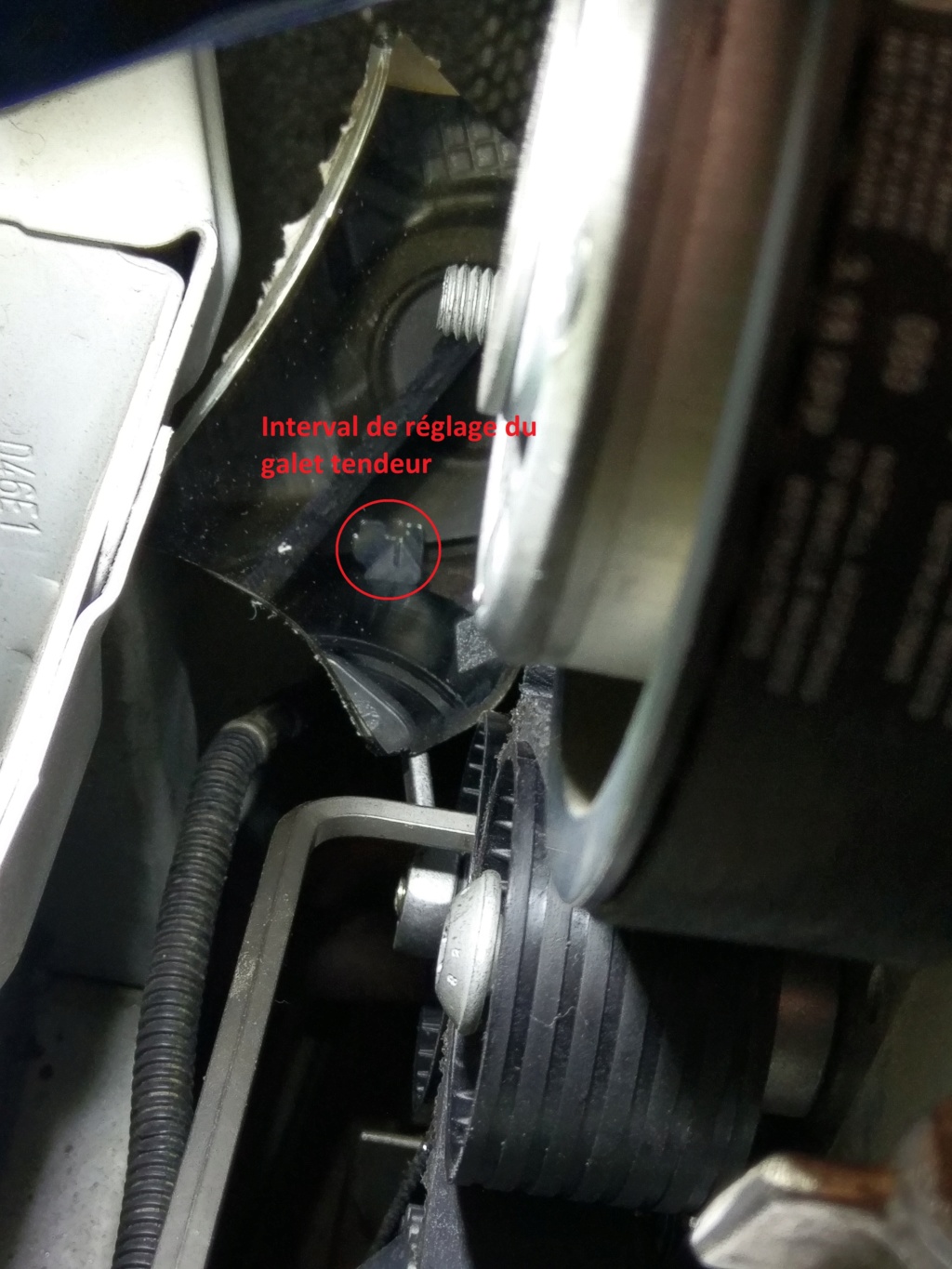 Tuto, Courroie distribution pour le 1.6L 16v Reglag10