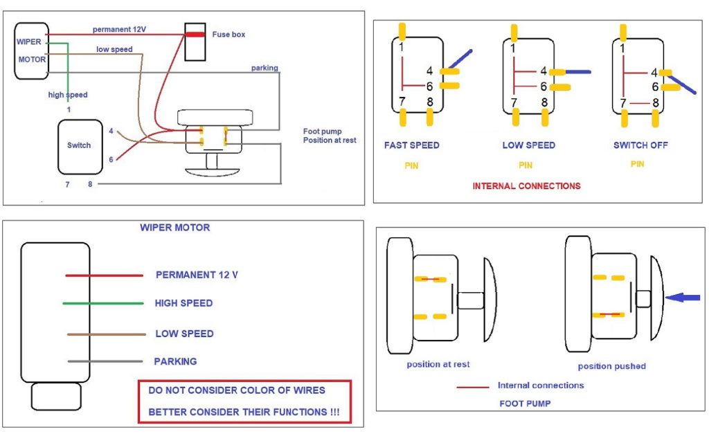 Remplacement moteur essuie-glaces 3 fils par 4 fils Wiper_10