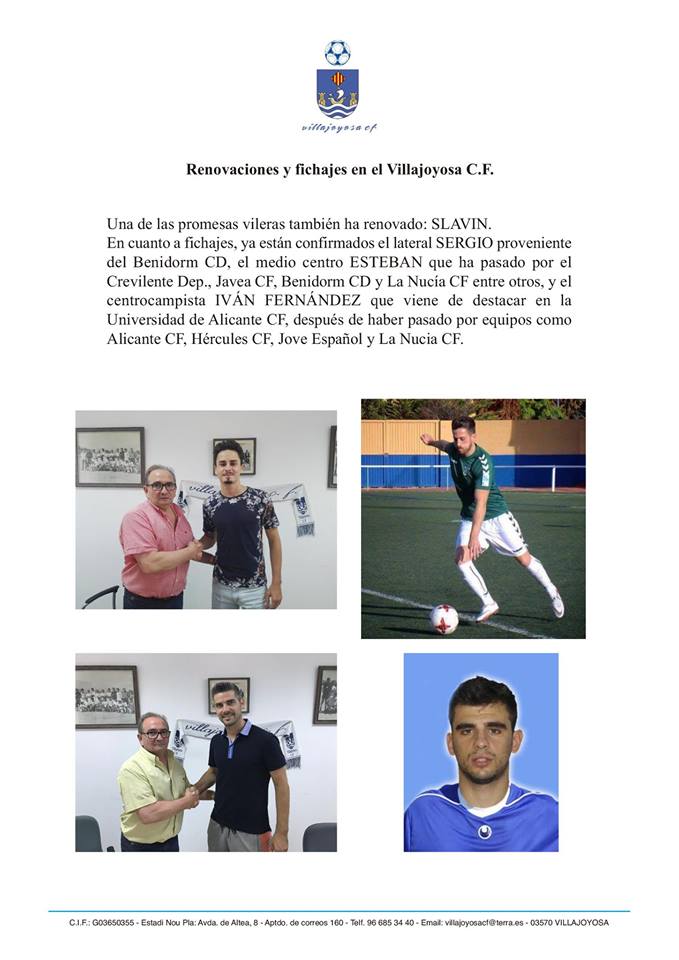 Noticias Deportivas de Villajoyosa Fichal10