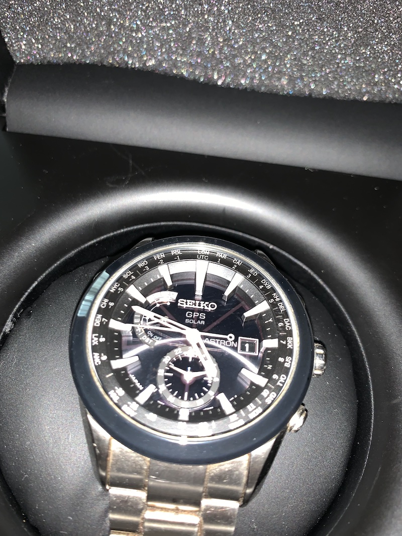 Seiko Astron GPS Solar Watch with Titanium Band (USED) 8_seik13