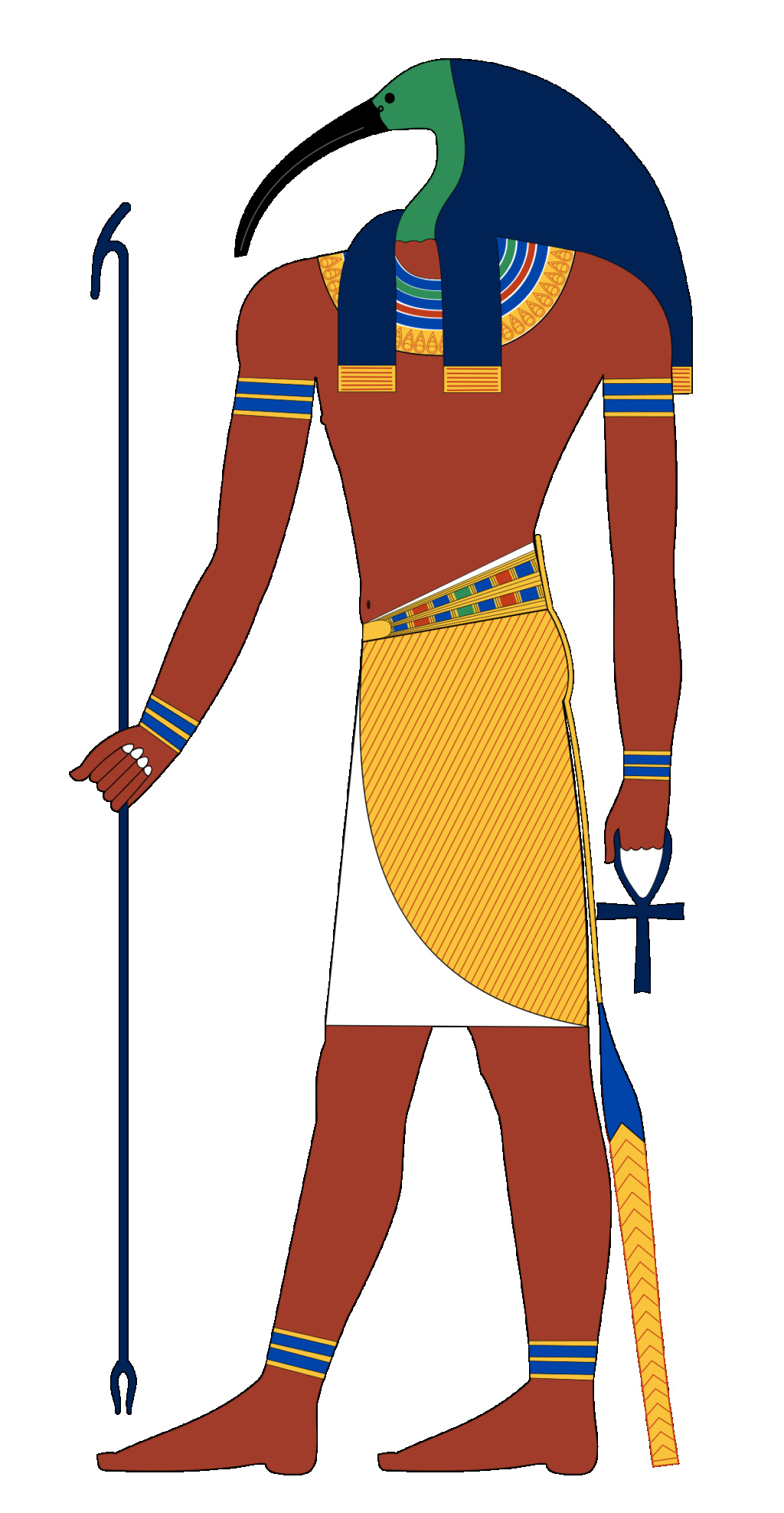 ثوث ( تحوت ) آله القمر عند المصريين القدماء 1200px10
