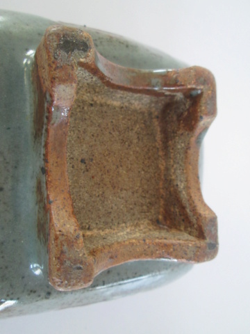 ORIENTAL STYLE STUDIO POTTERY FOOTED BOWL SIGNED MAHRANA MAHARAVA WED 1 NO Img_3714