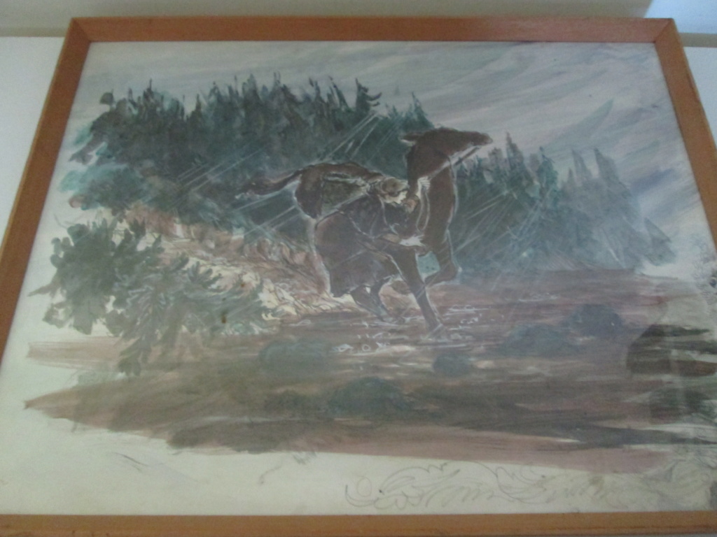 Please help ID Painting GIRL WITH HORSE SIGNED RUSH BBC?  Img_4910