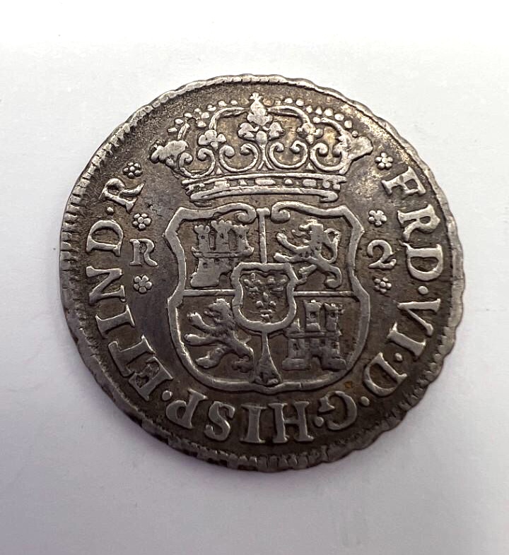 2 Reales Fernando VI - 1749, Mexico 39f34c10