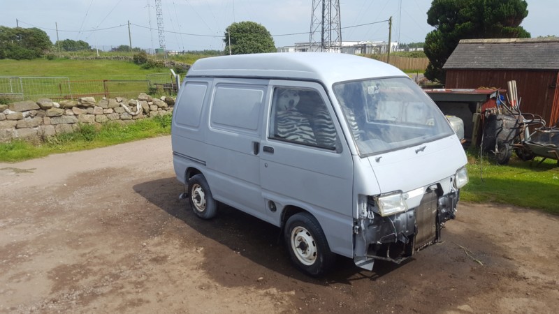 Hijet 1.3 EFI. My rolling/ongoing project for the past few months. 20190715
