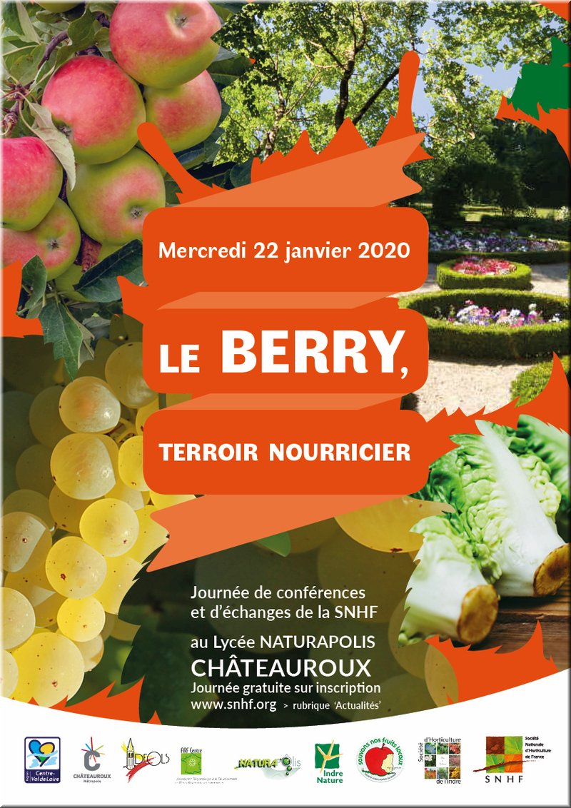 CONFÉRENCE - «Le Berry, terroir nourricier» au lycée Naturapolis de Châteauroux le Mercredi 22 janvi Confzo10
