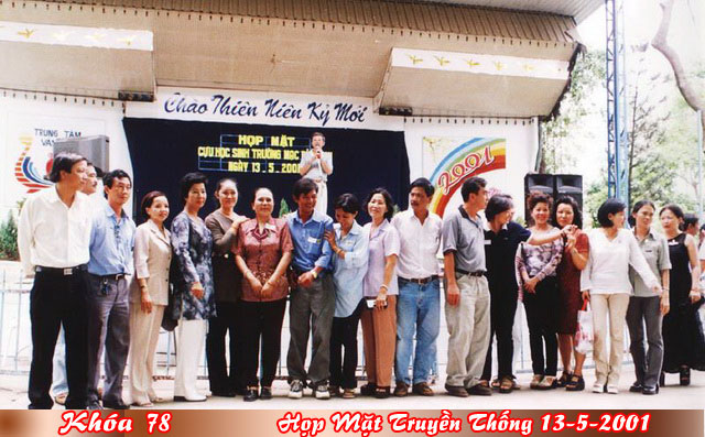 Họp Mặt Cựu Học Sinh Mạc Đĩnh Chi Ngày 13-5-2001 - Công Viên Phú Lâm-Phần 2 Hop20038