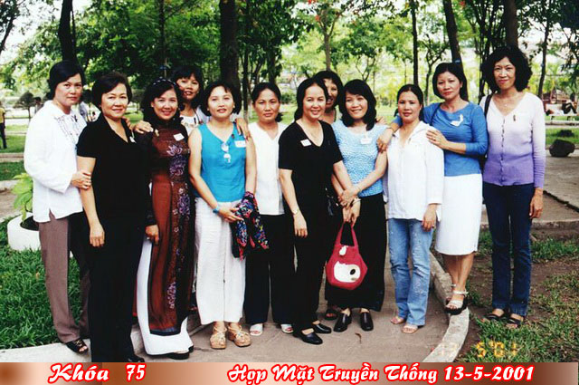 Họp Mặt Cựu Học Sinh Mạc Đĩnh Chi Ngày 13-5-2001 - Công Viên Phú Lâm-Phần 2 Hop20039