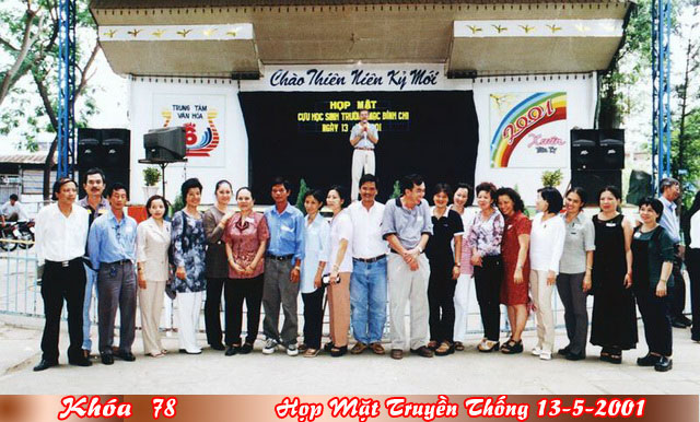 Họp Mặt Cựu Học Sinh Mạc Đĩnh Chi Ngày 13-5-2001 - Công Viên Phú Lâm-Phần 2 Hop20040