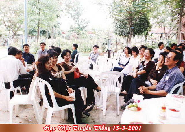 Họp Mặt Cựu Học Sinh Mạc Đĩnh Chi Ngày 13-5-2001 - Công Viên Phú Lâm-Phần 2 Hop20044