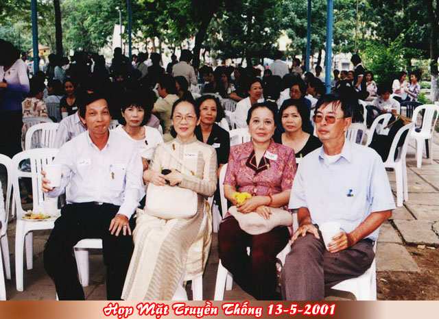 Họp Mặt Cựu Học Sinh Mạc Đĩnh Chi Ngày 13-5-2001 - Công Viên Phú Lâm-Phần 2 Hop20048