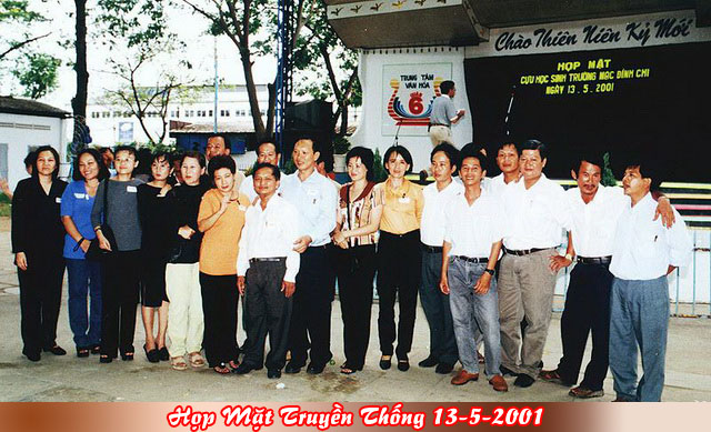 Họp Mặt Cựu Học Sinh Mạc Đĩnh Chi Ngày 13-5-2001 - Công Viên Phú Lâm-Phần 2 Hop20054