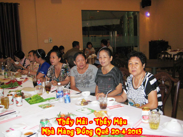 Thầy Nguyễn Vũ Hải-Thầy Nguyễn Phước Hậu-Nhà Hàng Đồng Quê-Q6-Saigon Ngày 20-4-2013-P2 Thayha28