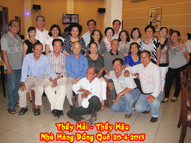 Thầy Nguyễn Vũ Hải-Thầy Nguyễn Phước Hậu-Nhà Hàng Đồng Quê-Q6-Saigon Ngày 20-4-2013-P2 Thayha31