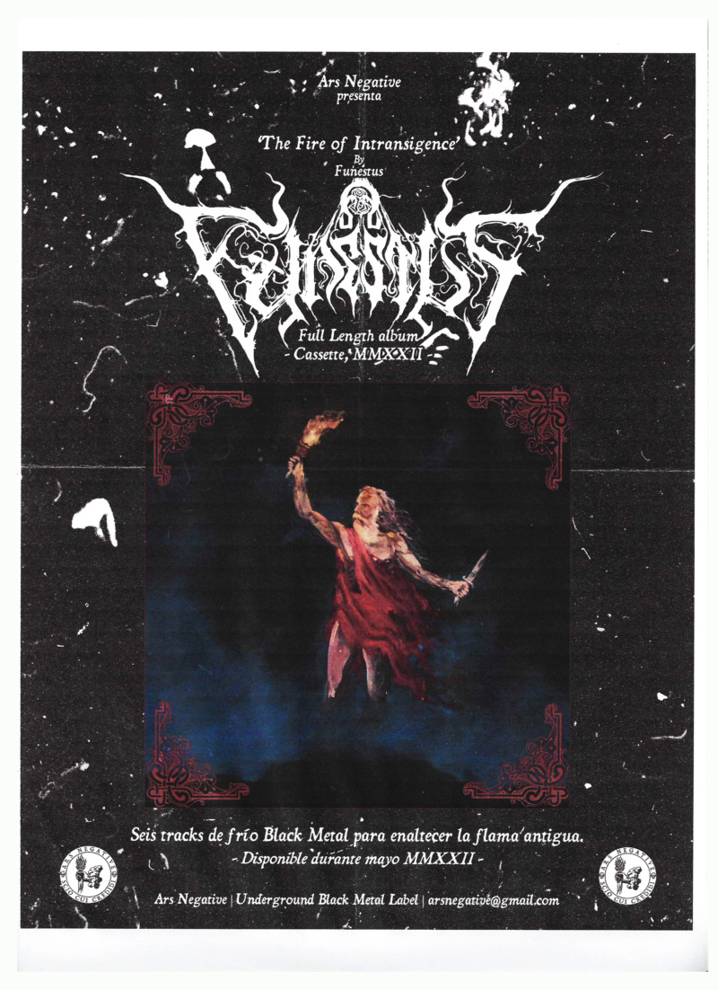 FUNESTUS - THE FIRE OF INTRANSIGENCE (Full Length 2022) Funest10