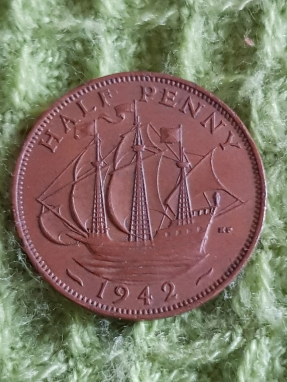 Half penny. Años 1938, 1939 y 1942 para que opineis sobre ellas 20191136