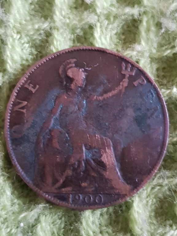 One penny 1899 y 1900. 20191190