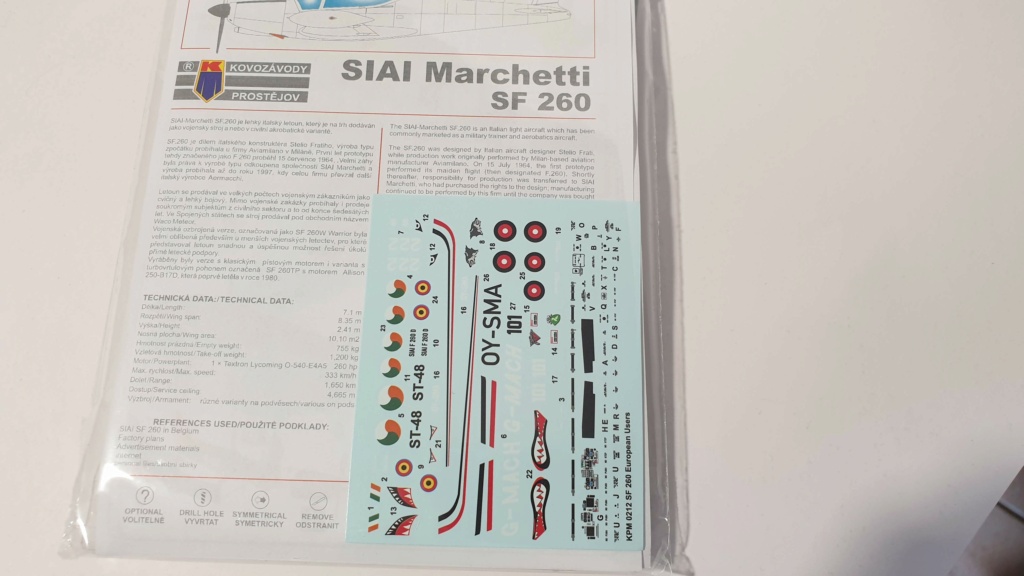 [KP + Special Hobby ] SIAI Marchetti SF-260 20201110