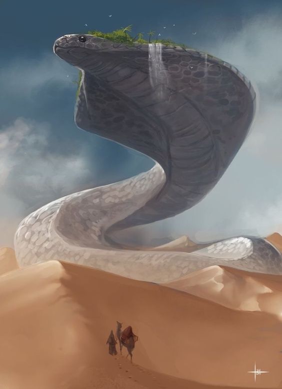 Anguille du désert