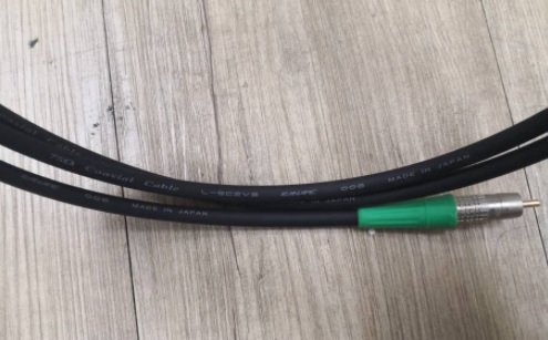 Canare L-5C2VS 75 Ohm Digital Coaxial cable with Canare RCA Plugs  (Price Reduce) Sold Canare14
