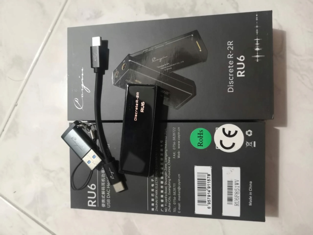 Cayin RU6 Portable USB DAC/Head-Amp Dongle Cayin_12
