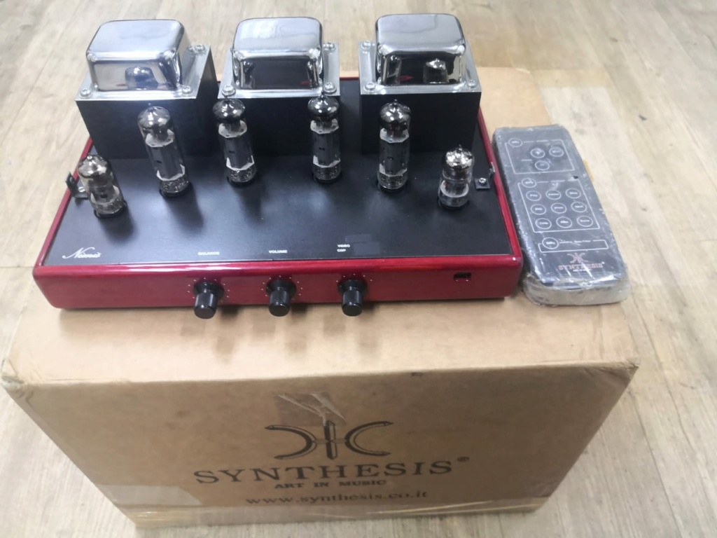 SYNTHESIS NIMIS RC stereo amplifier (price reduced) Sold Synthe11