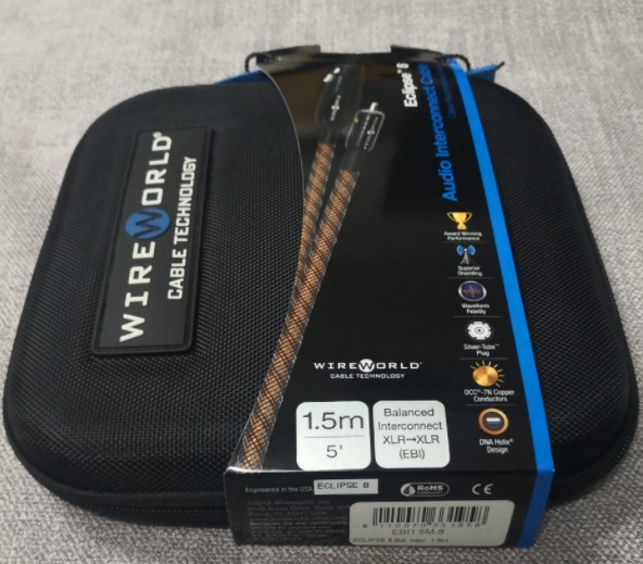 Wireworld Eclipse 8 Balanced XLR Interconnect cable 1.5m for sale - Sold Wirewo10