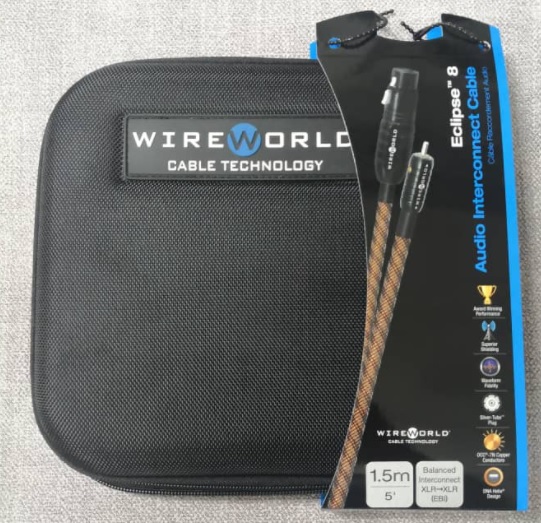 Wireworld Eclipse 8 Balanced XLR Interconnect cable 1.5m for sale - Sold Wirewo11