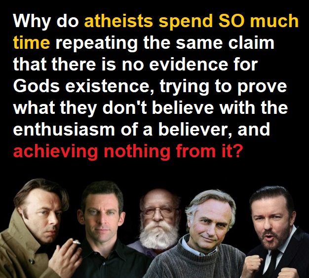 Why do postive, active, strong militant atheists promote naturalism with such fervor and time spent?  Atheis11