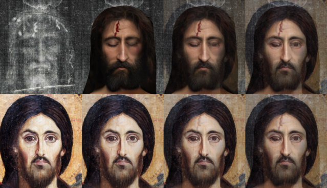 A Síndone de Turim, e o Sudário de Oviedo,  corroboram Jesus como figura histórica, e sua identidade Biblica G2078411