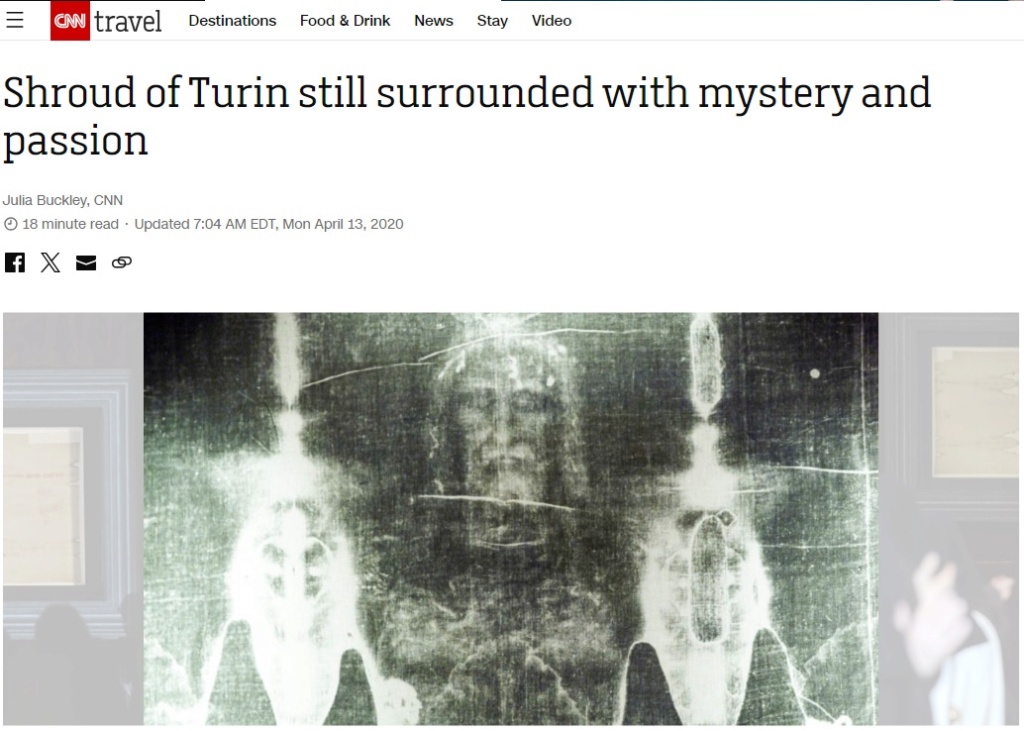 The Shroud of Turin:  Christ's Evidence of the Resurrection Imagec10