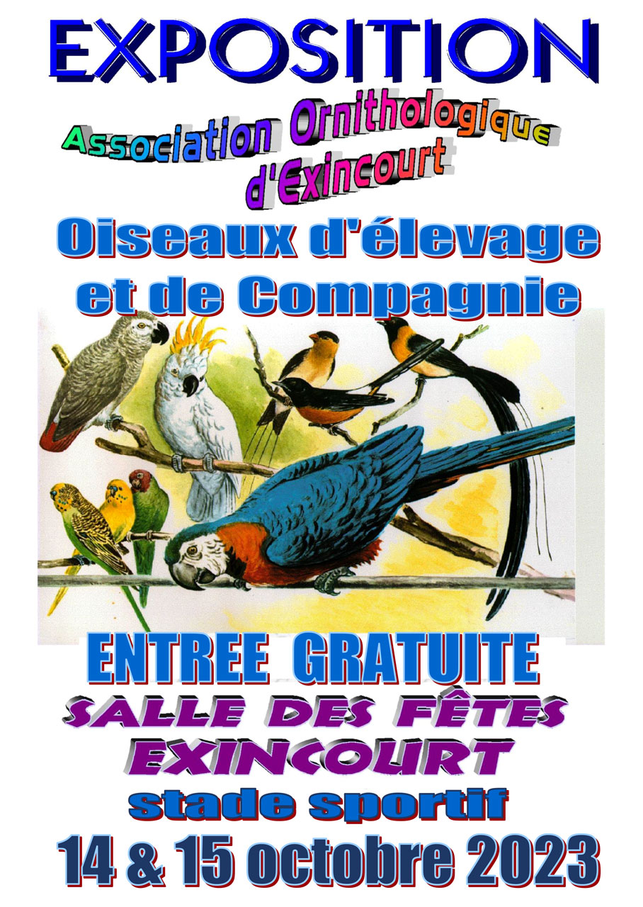 Exincourt (25) - (Expo ornithologique) Affich33