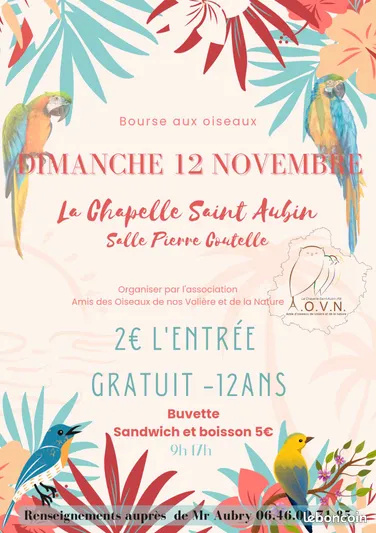 La Chapelle-Saint-Aubin (72) - (Bourse aux oiseaux) D7a88010