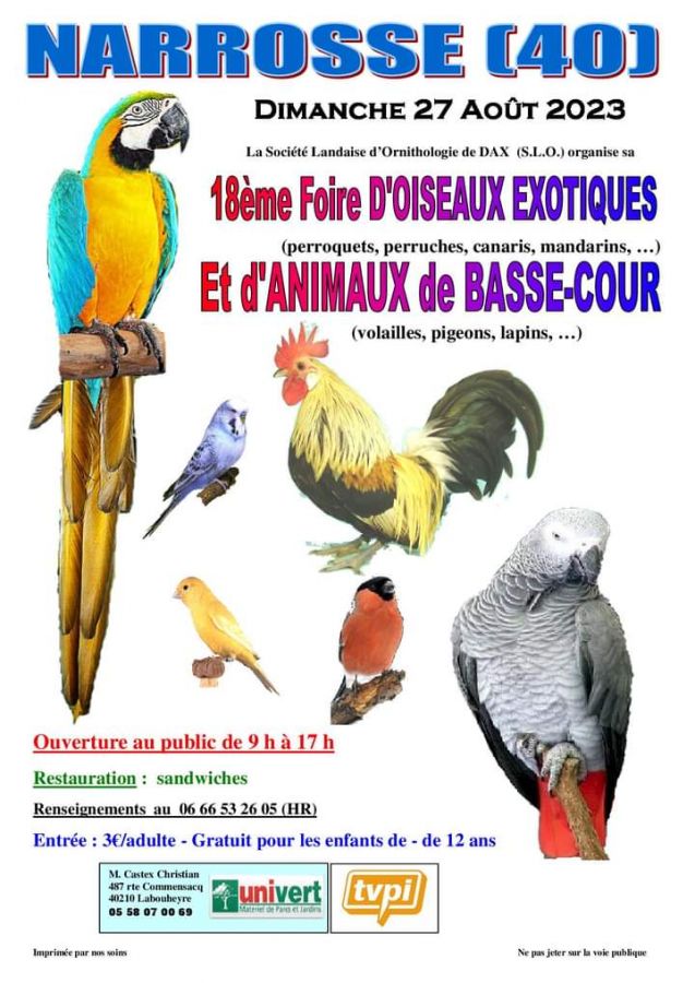 Narrosse (40) - (Foire aux oiseaux et aux animaux de basse-cour) Fb-img10