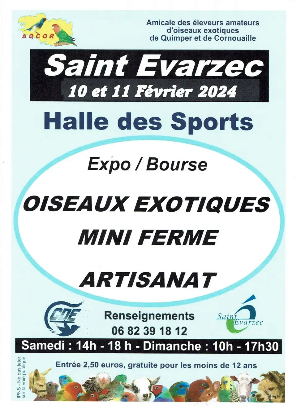 Saint-Évarzec (29) - (Exposition et bourse d'oiseaux, mini ferme) Img_1206