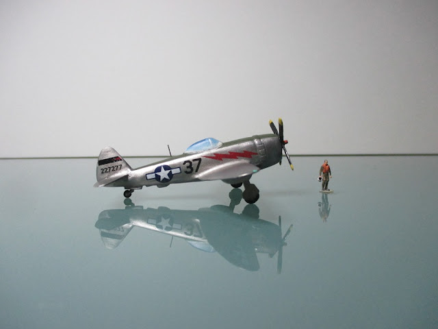 [CHAUBET] 1/144 - North American F-100D Super Sabre  -EC 1/3 Navarre Lahr 1964   (white metal)  0941-r10