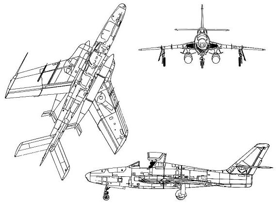 [CHAUBET] 1/144 - Republic RF-84F Thunderflash   Captur11