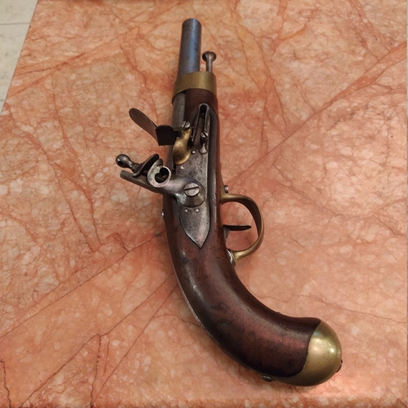 Identification pistolet cavalerie Manufacture impériale de St Etienne 1810 Img_2047