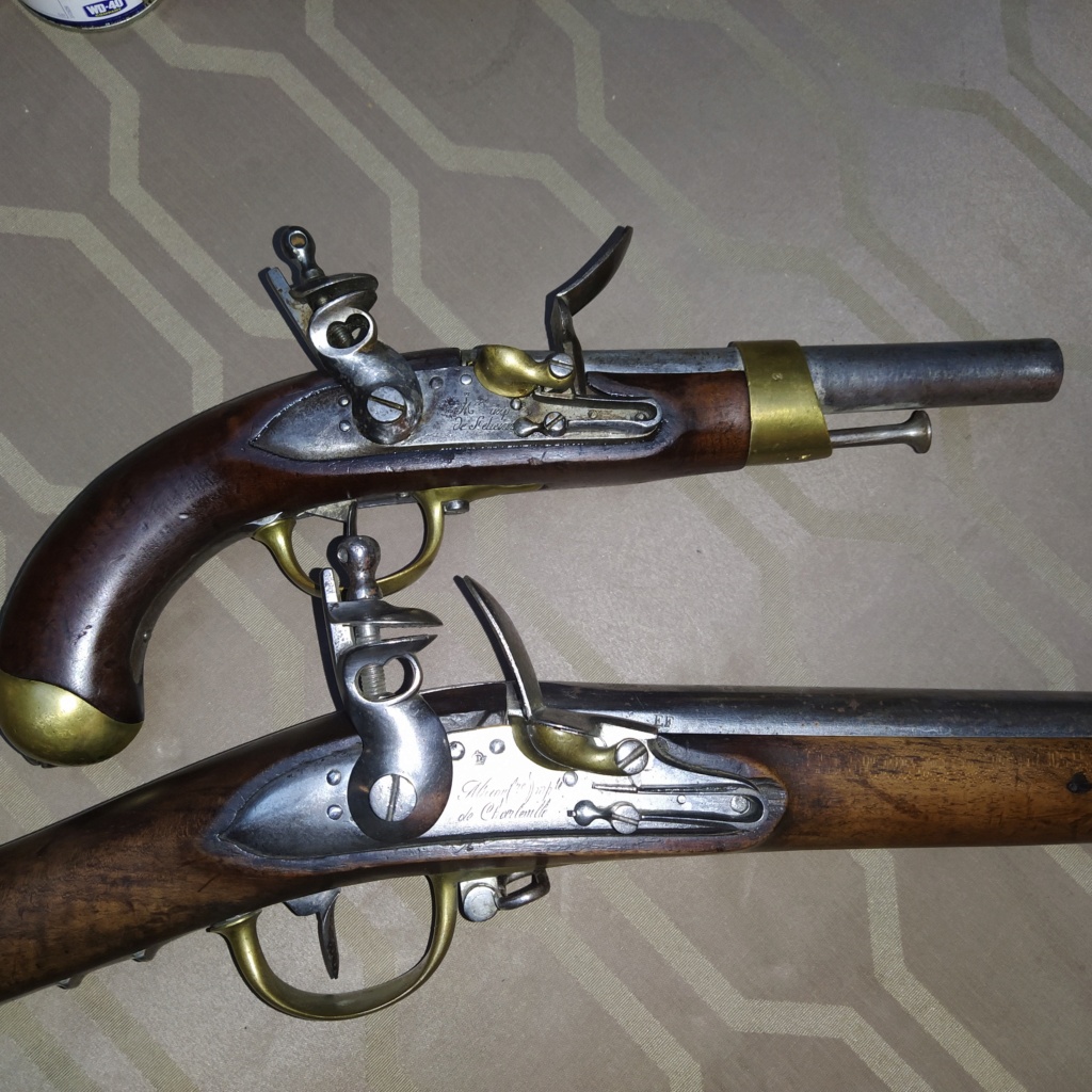 Identification pistolet cavalerie Manufacture impériale de St Etienne 1810 Img_2066