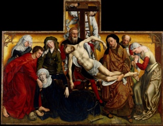 El Descendimiento de la Cruz-Roger van der Weyden  El_des10