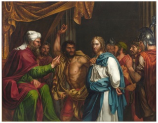 Jesús en la casa de Anás- José de Madrazo y Agudo Jesus_10