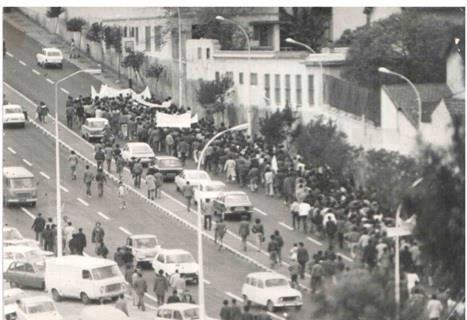 Avril 1980 la première marche qui a déclenché le Printemps Berbère 188