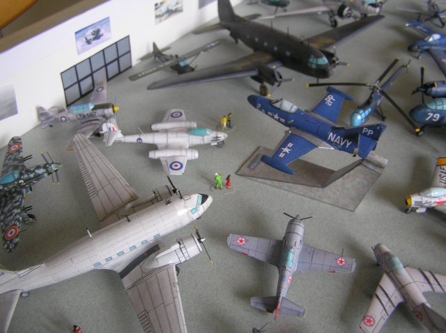 [Murph's models] Douglas Skyraider, et autres, musée de la guerre de Corée. P5160021
