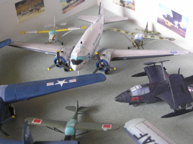 [Murph's models] Douglas Skyraider, et autres, musée de la guerre de Corée. P5160028