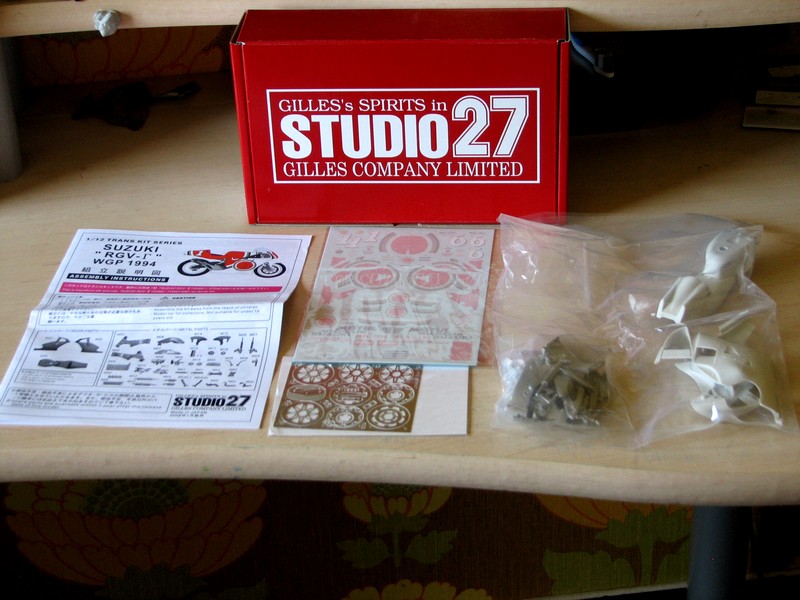 trans kit studio 27 suzuki rgvt 500 1994 1/12° Photo257