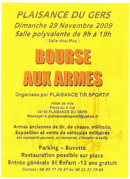 BOURSE AUX ARMES DE PLAISANCE DU GERS Numari10