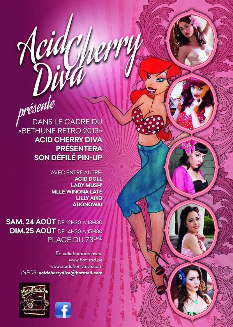 Défilé de Pin-up par Acid Cherry Diva Acidch11