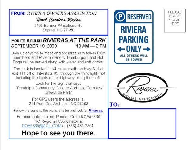North Carolina "Rivieras at the Park 2009" Rivier11