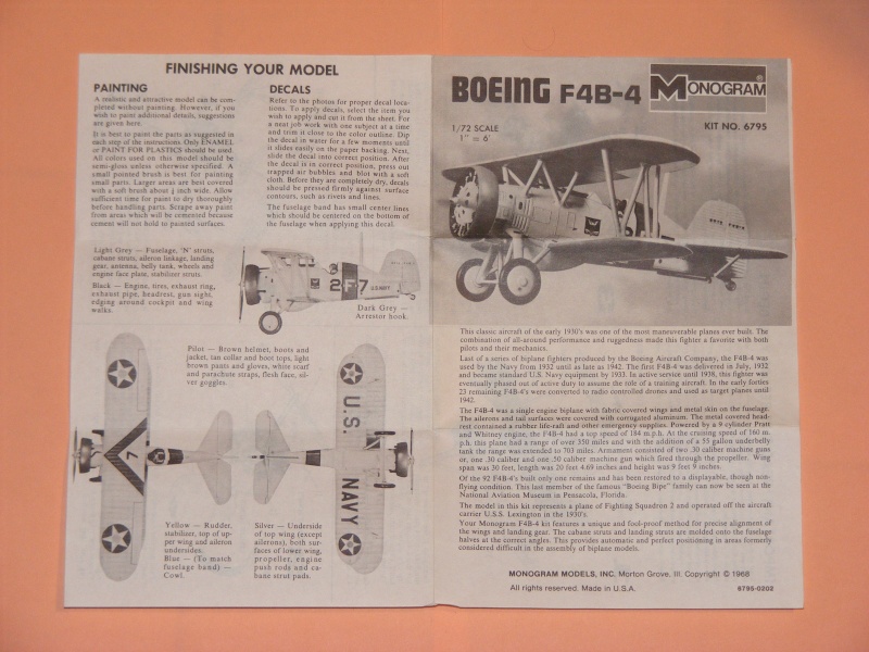 Boeing F4B-4 Monogram Dscf2436